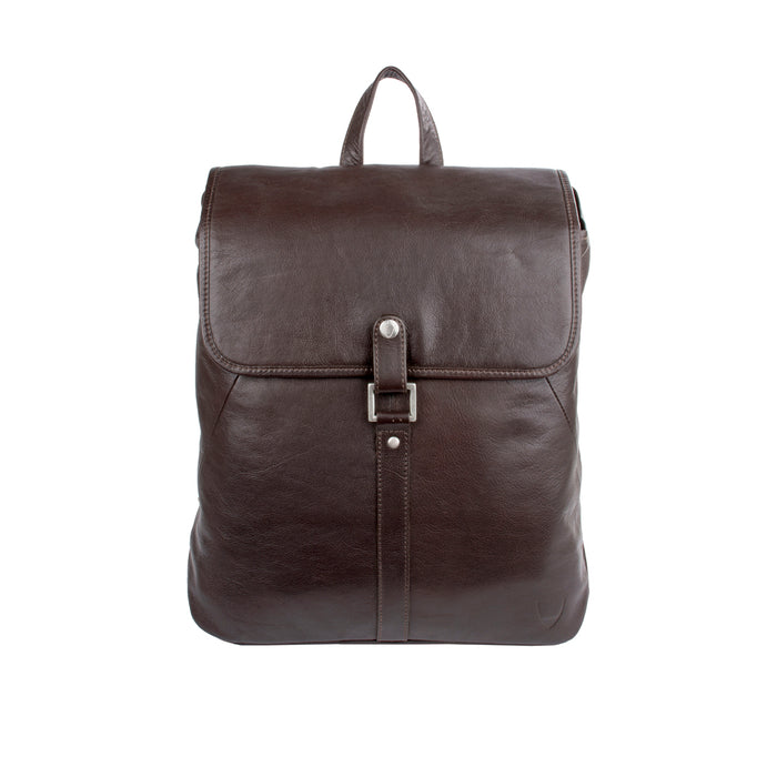 Brosnan 01 Brown Leather  Backpack