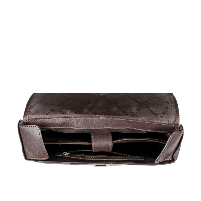Brosnan 01 Brown Leather  Backpack