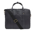 Carnaby 03 Blue Leather  Briefcase