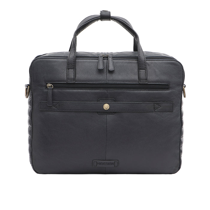 Carnaby 03 Blue Leather  Briefcase