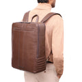 Carnaby 04 Brown Leather  Backpack