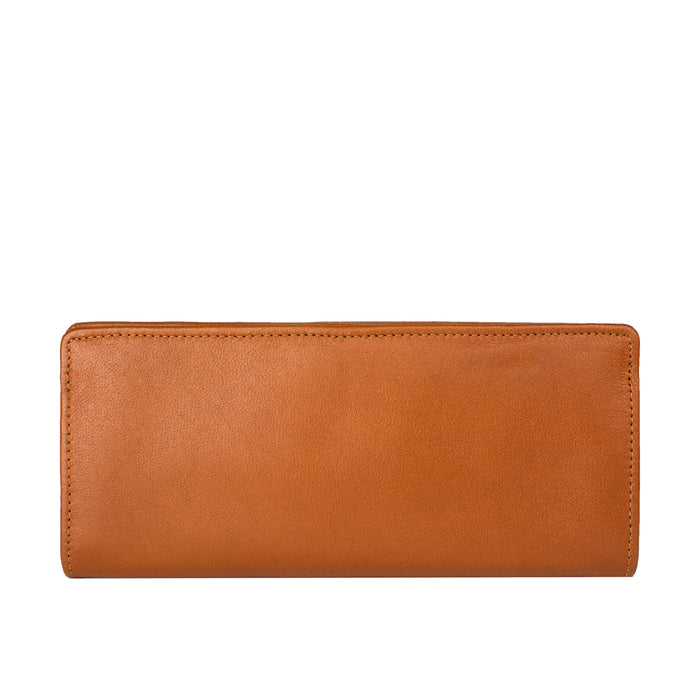 CHESTNUT W3 BI-FOLD WALLET - Hidesign
