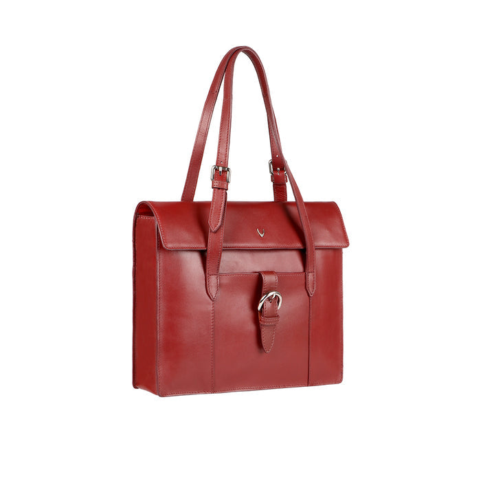 Cleopatra 01 Marsala Leather Laptop Bag