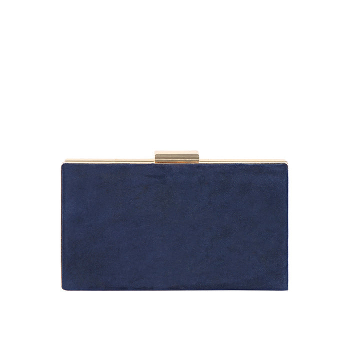 Colette 01 Blue Leather Clutch Wallet