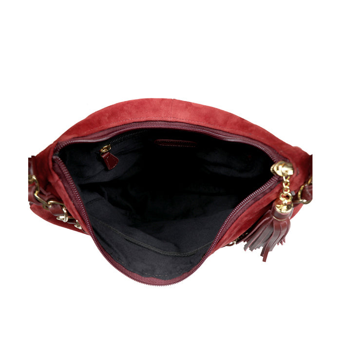 Colette 02 Marsala Leather Hobo