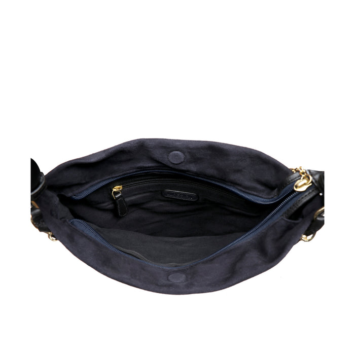 Colette 03 Blue Leather Shoulder Bag