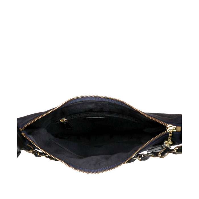 Colette 04 Blue Leather Hobo