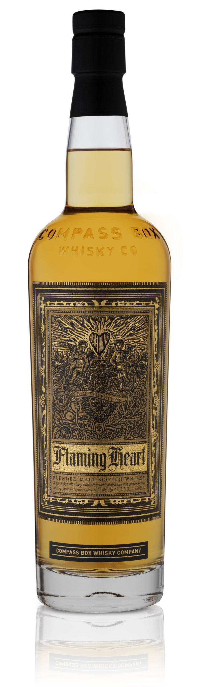 Compass Box Flaming Heart Blended Malt Scotch Whisky 25TH Annivarsary 750ml