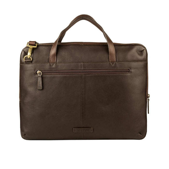 Cougar 01 Brown Leather  Briefcase