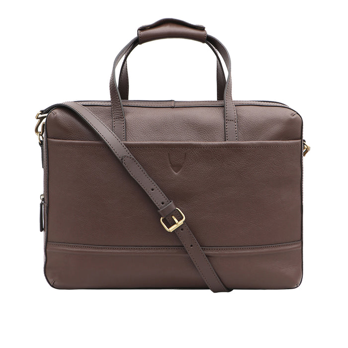 Cougar 02 Brown Leather  Briefcase