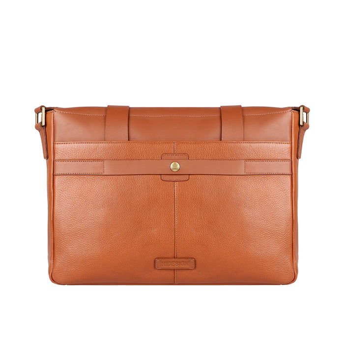 Dorango 01 Tan Leather  Messenger Bag