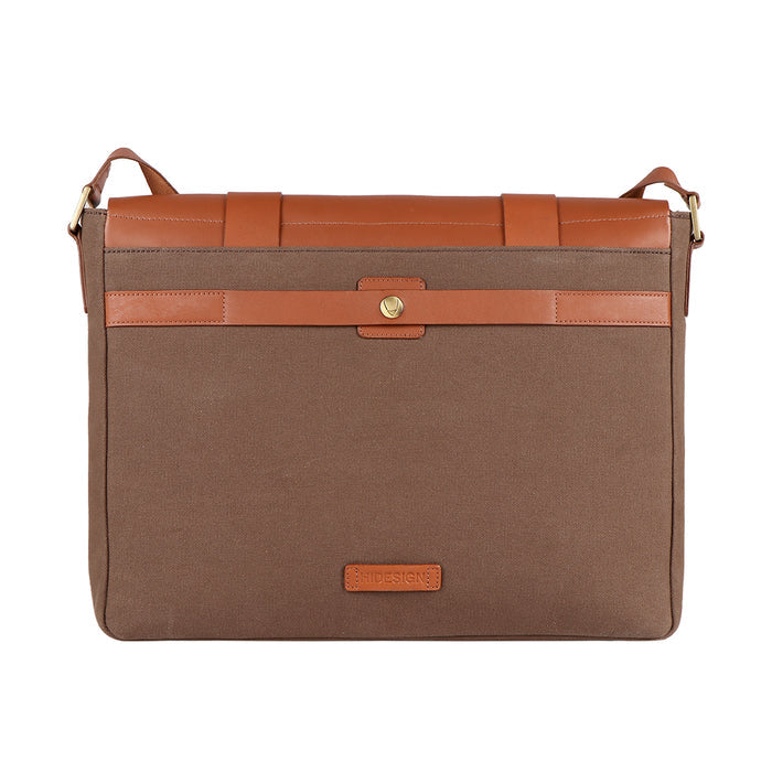 Dorango 02 Tan Leather  Messenger Bag