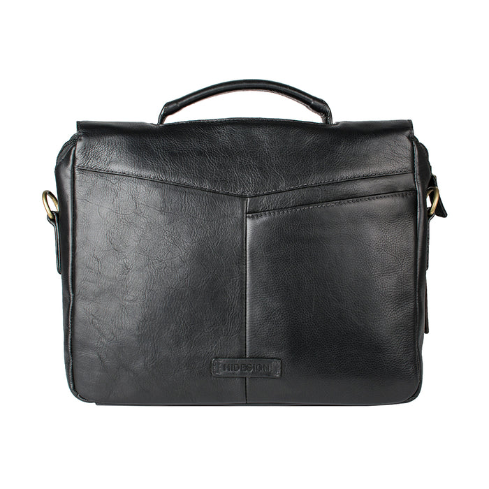 Douglas 04 Black Leather  Briefcase