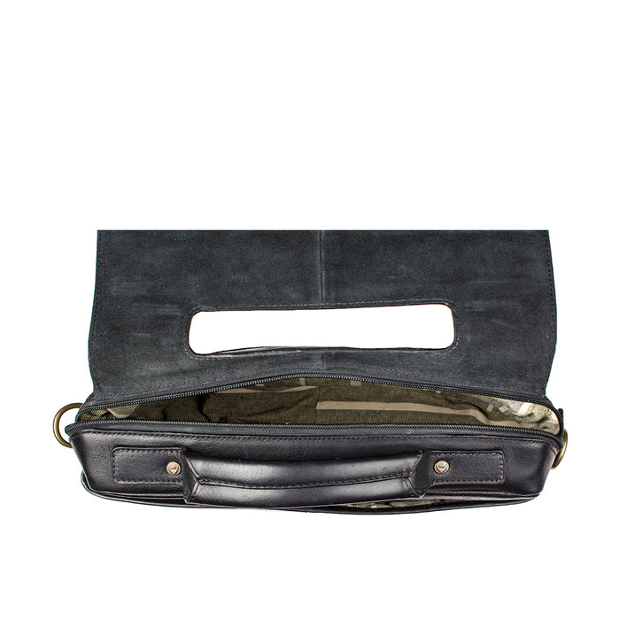 Douglas 04 Black Leather  Briefcase