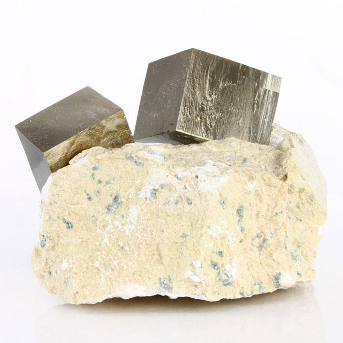Duel Pyrite Speciman