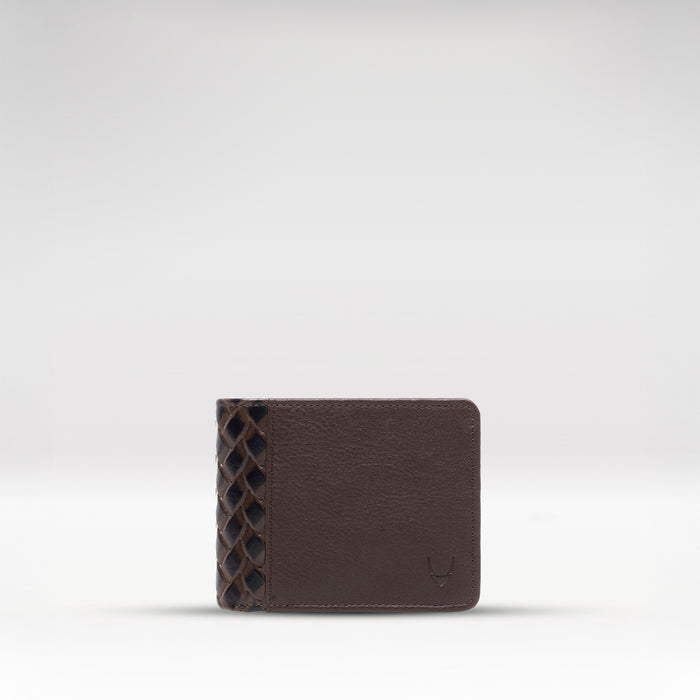 Ee 274-010  Brown Leather Bi-Fold Wallet