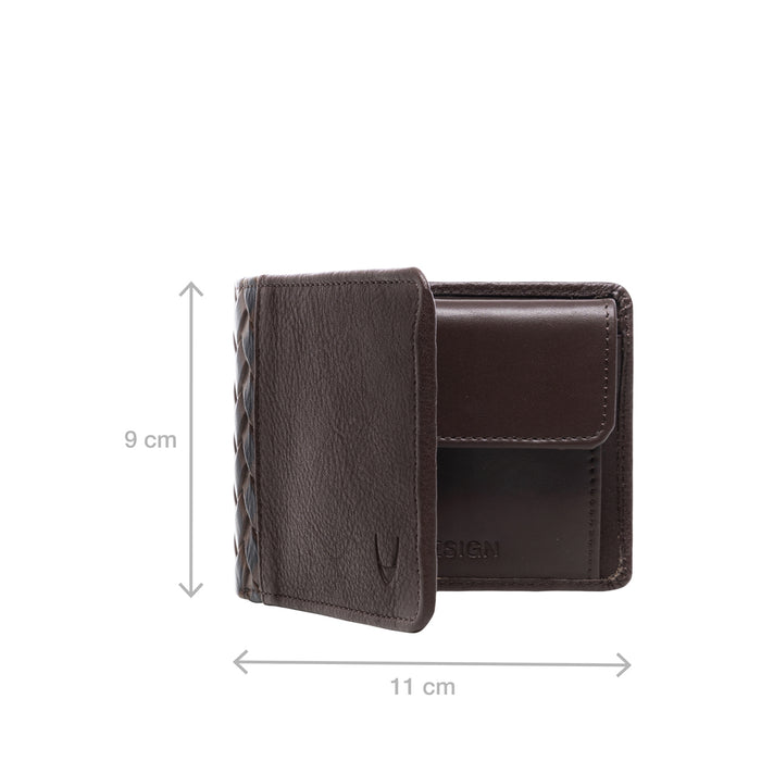 Ee 274-010  Brown Leather Bi-Fold Wallet