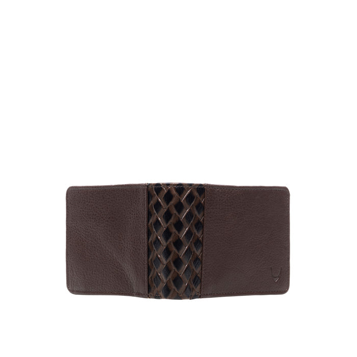Ee 274-010  Brown Leather Bi-Fold Wallet