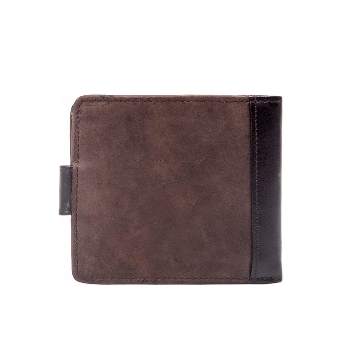 Ee 276-2020  Brown Leather Bi-Fold Wallet