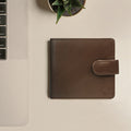 Ee 277-038  Brown Leather Bi-Fold Wallet