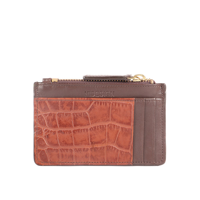 Ee 325-Ch Brown Leather Card Holder