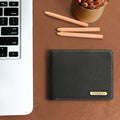 Ee 357-036 Tan Leather Bi-Fold Wallet