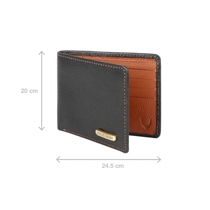 Ee 357-036 Tan Leather Bi-Fold Wallet