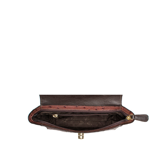 Ee Atria 04 Brown Leather Clutch Wallet