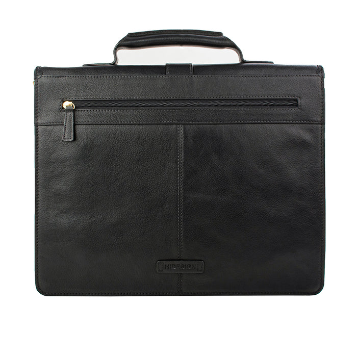 Ee Bennett 1 Black Leather  Briefcase