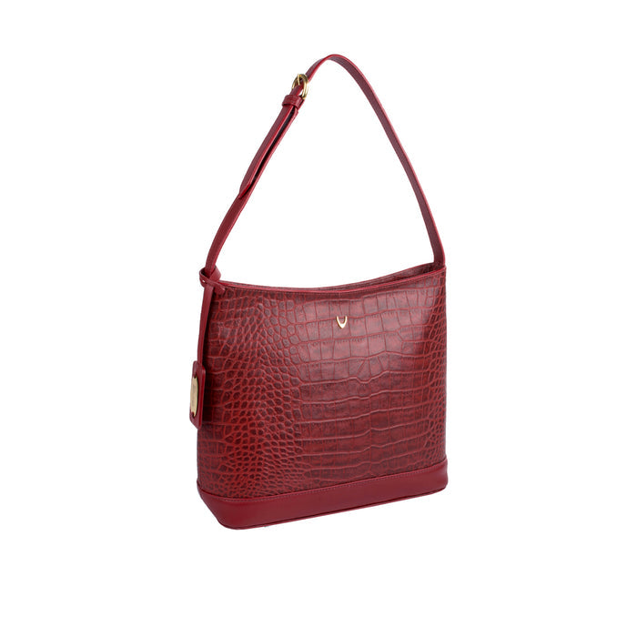 Ee Berlin 03 Red Leather Shoulder Bag