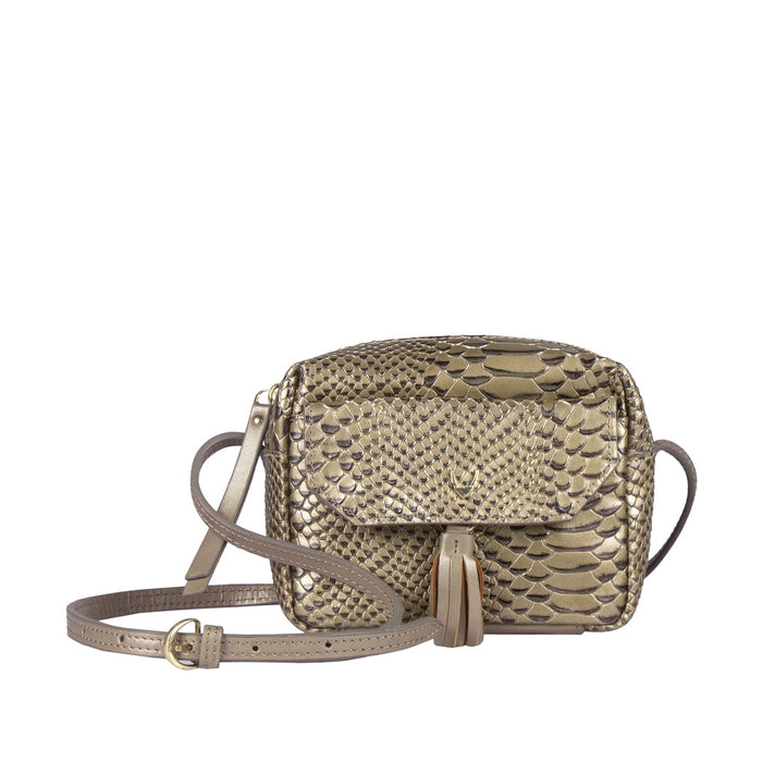 Ee Ellie Silver Leather Mini Bag