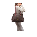 Ee Frankfurt 01 Brown Leather Tote Bag