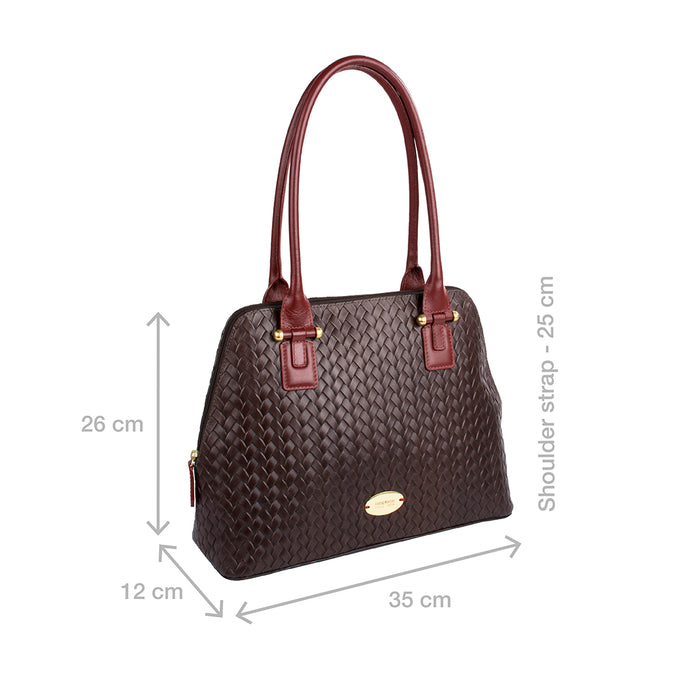 Ee Frankfurt 01 Brown Leather Tote Bag
