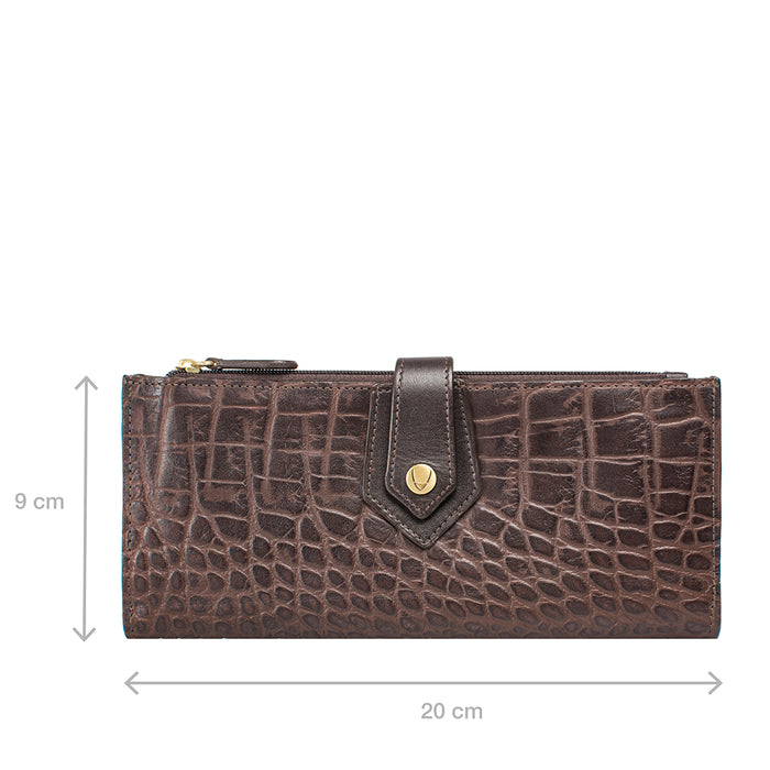 Ee Hong Kong W1 Brown Leather Bi-Fold Wallet