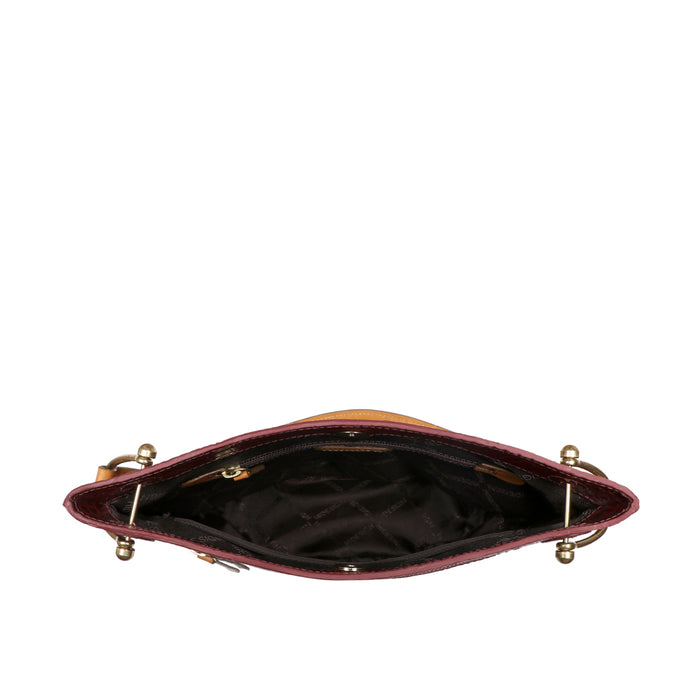 Ee Jupiter 01 Marsala Leather Shoulder Bag