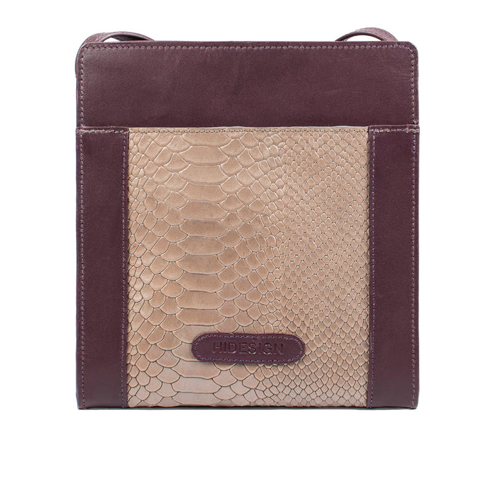 Ee Libra 03 Marsala Leather Sling Bag