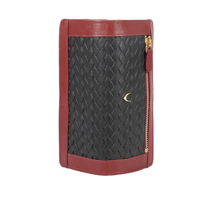 Ee Libra W1  Black Leather Bi-Fold Wallet