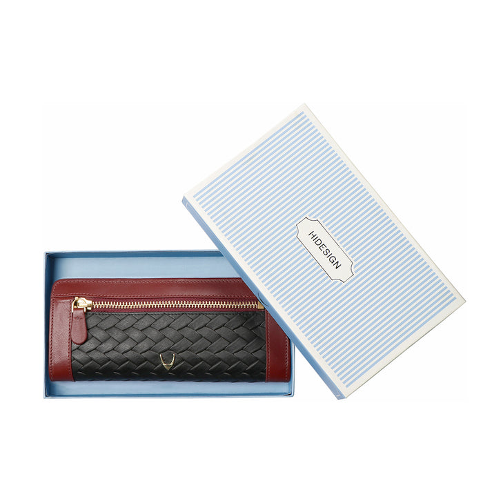 Ee Libra W1  Black Leather Bi-Fold Wallet