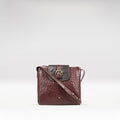 Ee Lyra Brown Leather Sling Bag