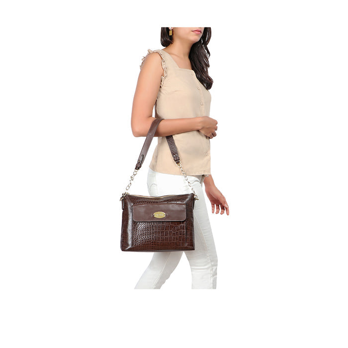 Ee Morocco 01 Brown Leather Shoulder Bag