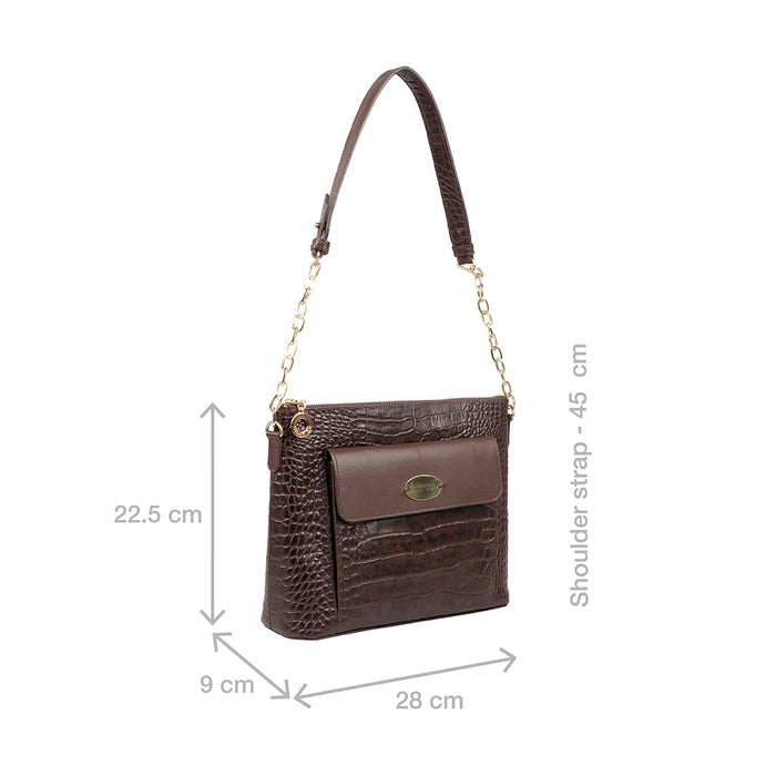 Ee Morocco 01 Brown Leather Shoulder Bag