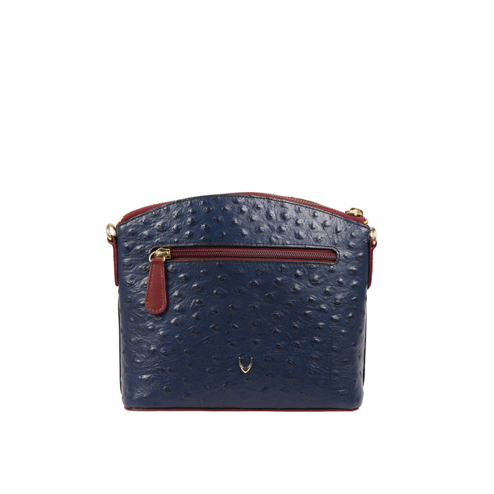Ee Morocco 02 Blue Leather Sling Bag