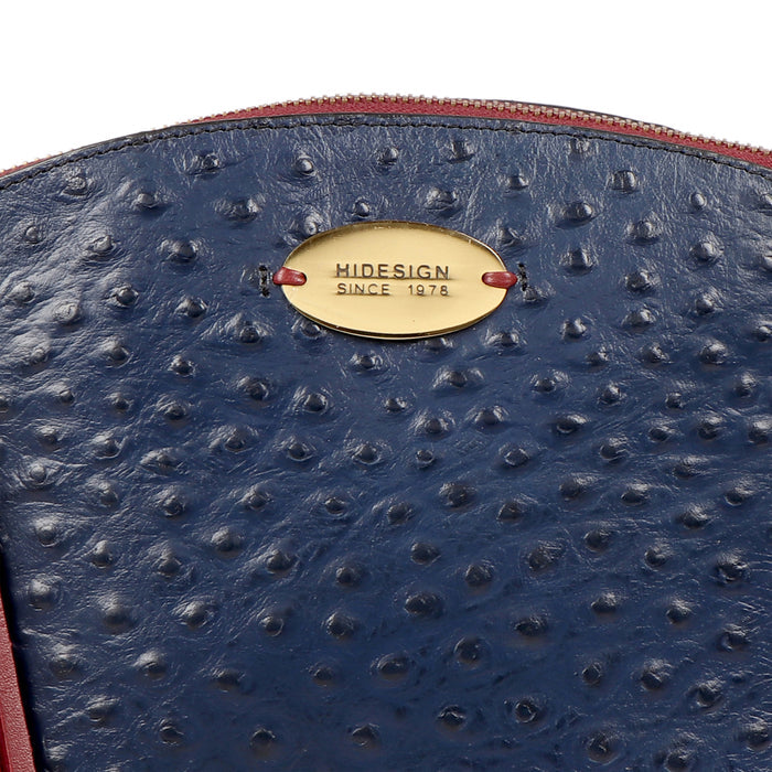 Ee Morocco 02 Blue Leather Sling Bag