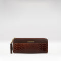 Ee Morocco W1  Tan Leather Zip Around Wallet
