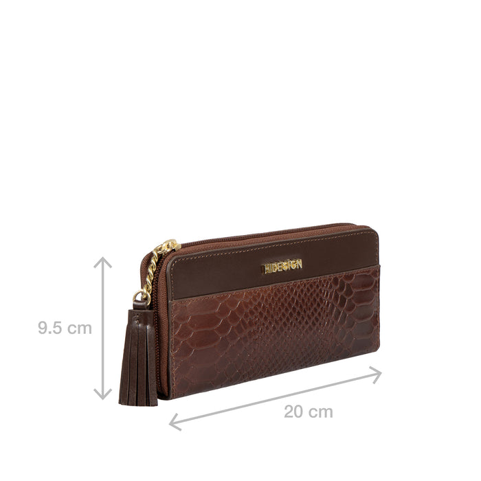 Ee Morocco W1  Tan Leather Zip Around Wallet