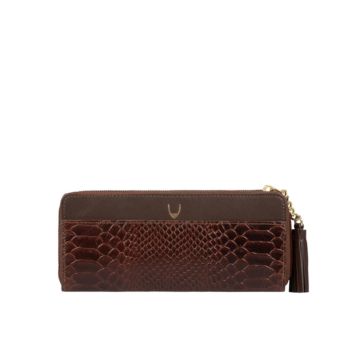Ee Morocco W1  Tan Leather Zip Around Wallet