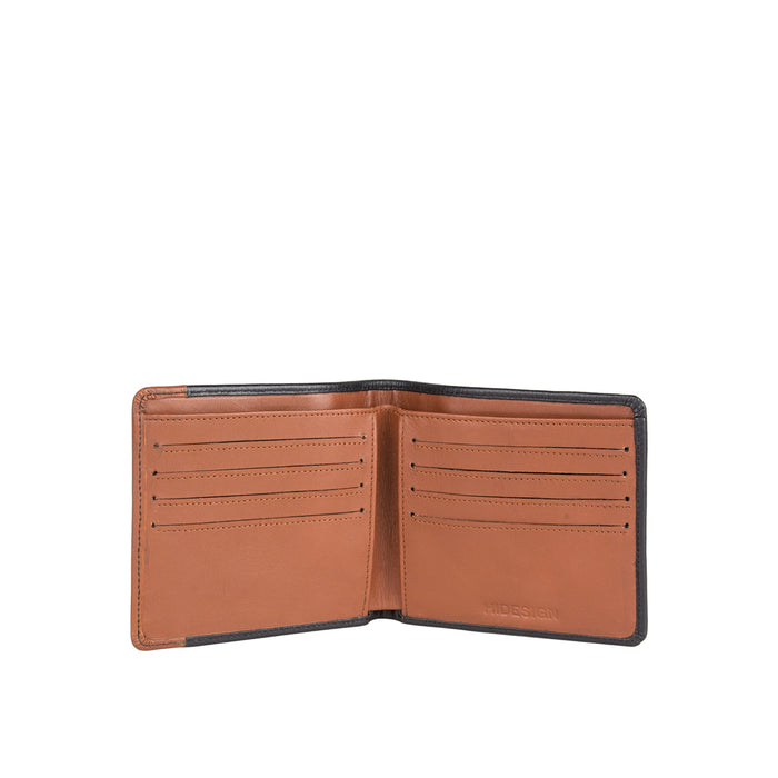 Ee Pluto W1  Black Leather Bi-Fold Wallet
