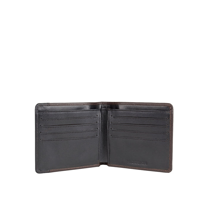 Ee Pluto W1  Brown Leather Bi-Fold Wallet