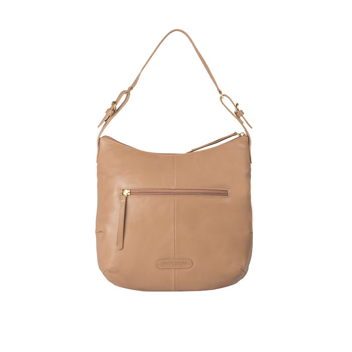 Ee Rhine 02 Nude Leather Hobo