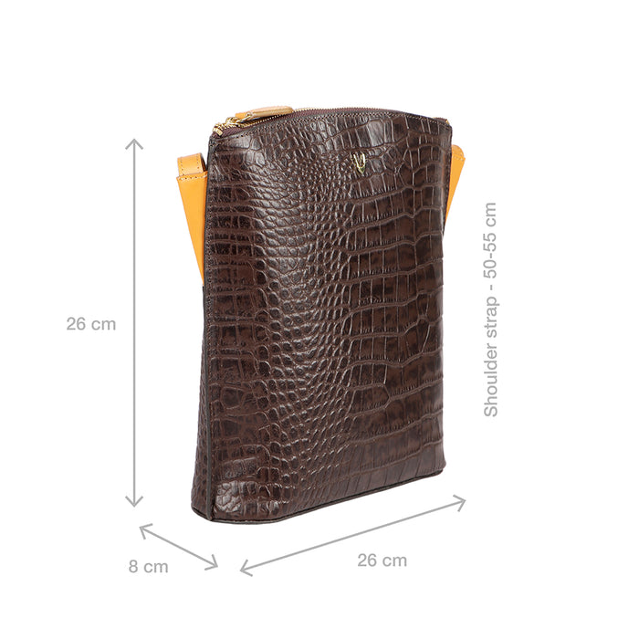 Ee Scorpio 03 Brown Leather Crossbody